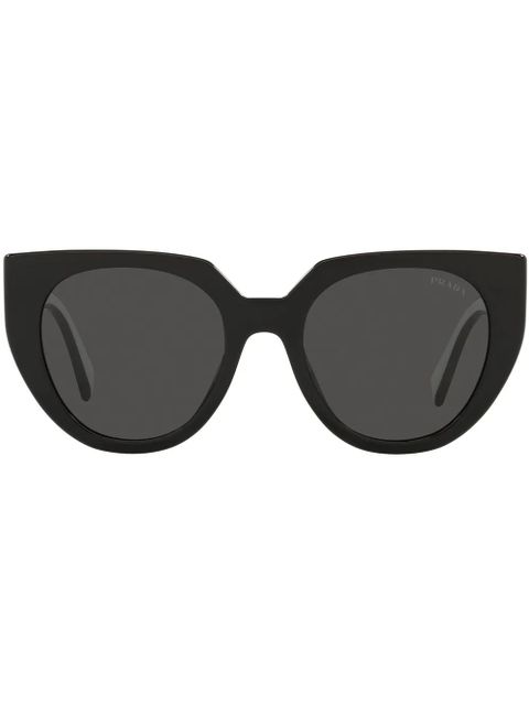 Prada Eyewear PRADA WW BICOLOUR CATEYE SUNGLASSES - Black - zdjęcie produktu nr 1