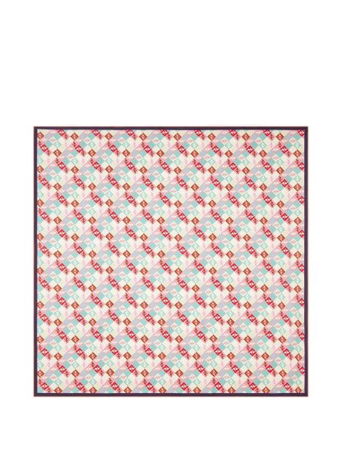 FENDI FF foulard square scarf - Neutrals - zdjęcie produktu nr 1