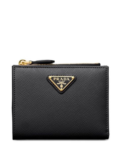 Prada Small Saffiano leather wallet - Black - zdjęcie produktu nr 1