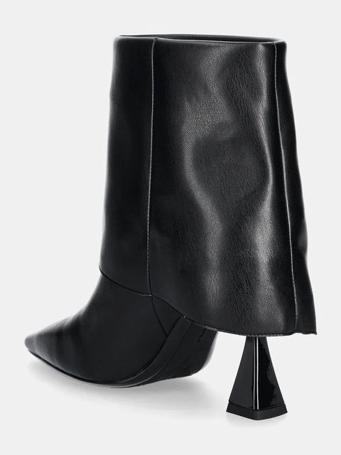 Karl Lagerfeld botki DEBUT II damskie kolor czarny na szpilce KL32044A