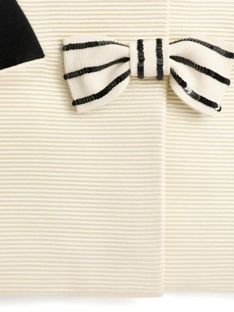 Valentino Garavani bow-embellishment blazer - Black