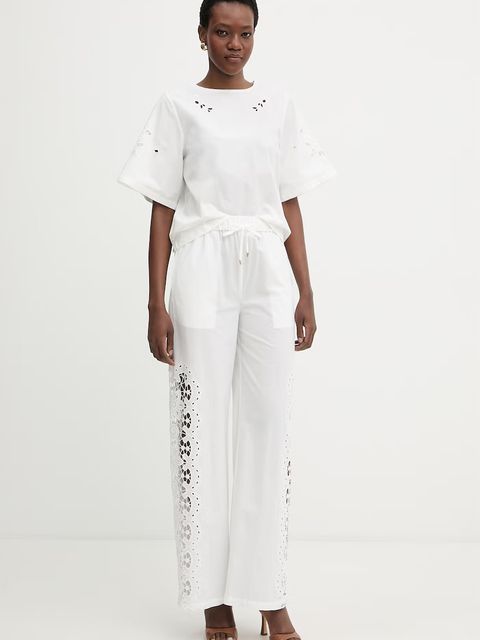 Weekend Max Mara t-shirt damski bawełniany TARGA - zdjęcie produktu nr 1