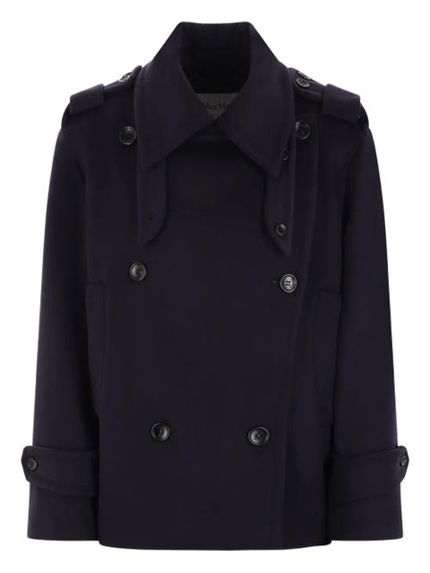 Max Mara double-breasted trenchcoat - Blue - zdjęcie produktu nr 1