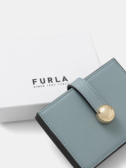 Furla etui na karty skórzane kolor szary WP00549.AX0733.4247S