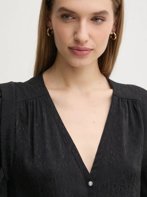 Morgan koszula CALA damska kolor czarny regular CALA