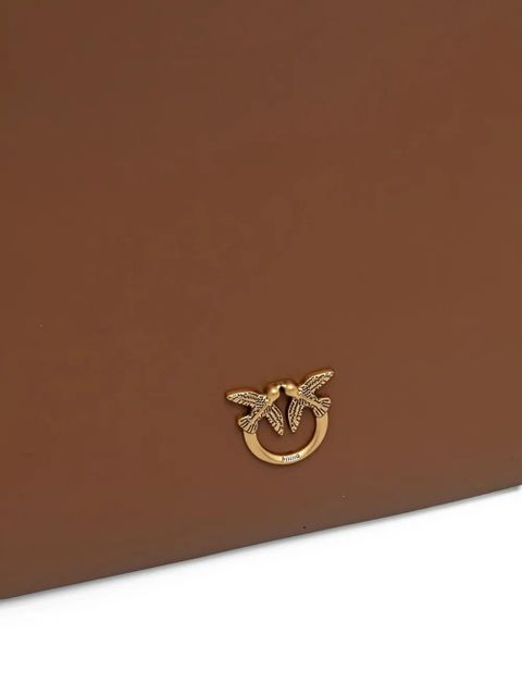 PINKO leather cross body bag - Brown