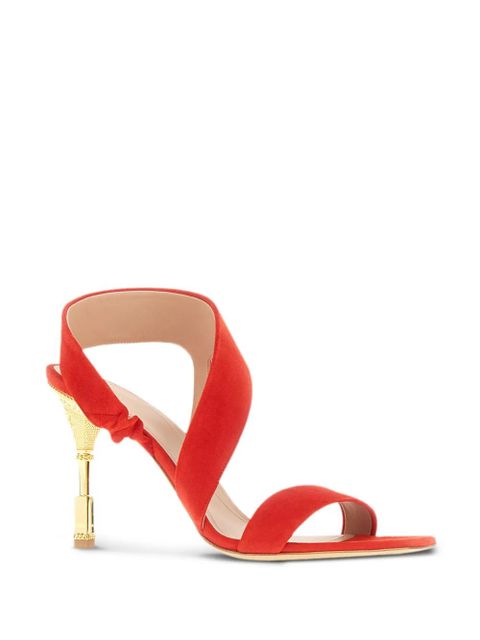 Balmain Moneta sandals - Red