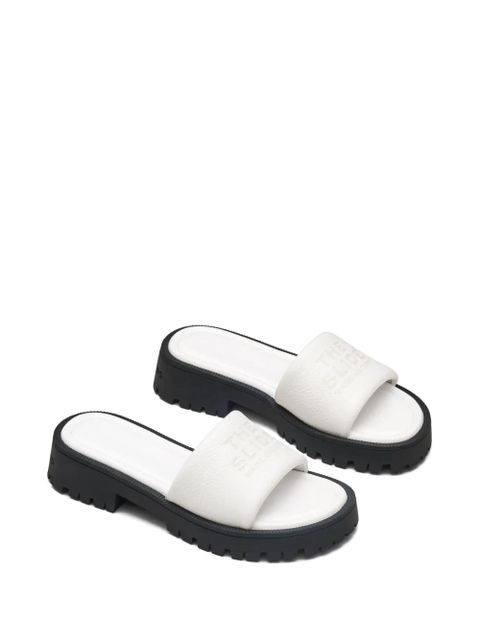 Marc Jacobs The Lug Sole slide - White