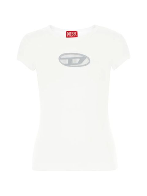 Diesel T-Angie logo cut-out T-shirt - White - zdjęcie produktu nr 1