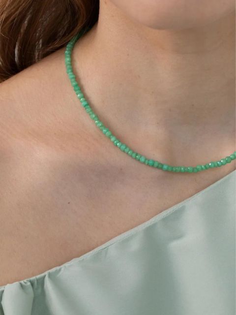 Jennifer Behr Ersa beaded necklace - Green - zdjęcie produktu nr 2