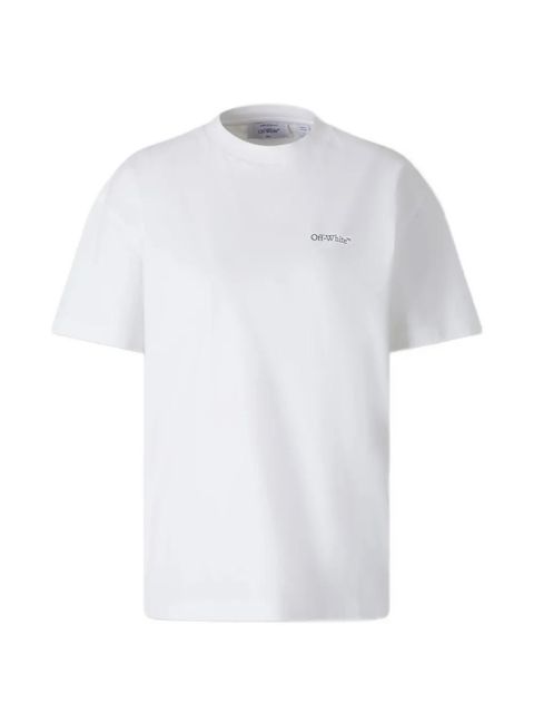 Off-White floral logo T-shirt - zdjęcie produktu nr 1