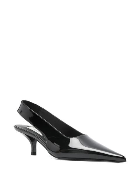 TOTEME pointed slingback pumps - Black