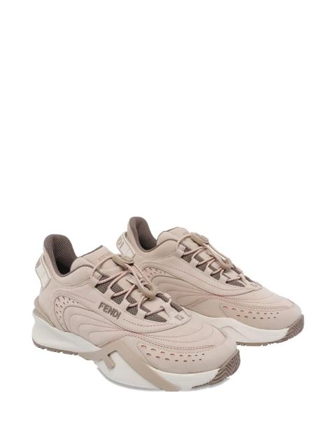 FENDI suede sneakers - Neutrals