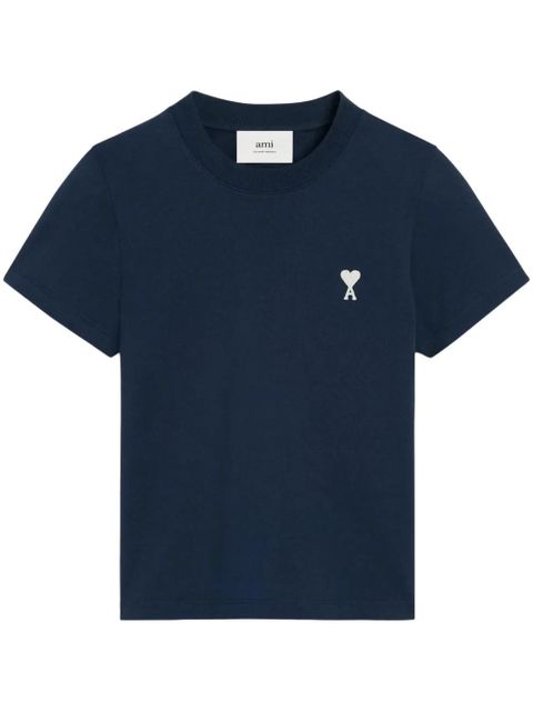 AMI Paris Ami de Coeur T-shirt - Blue - zdjęcie produktu nr 1