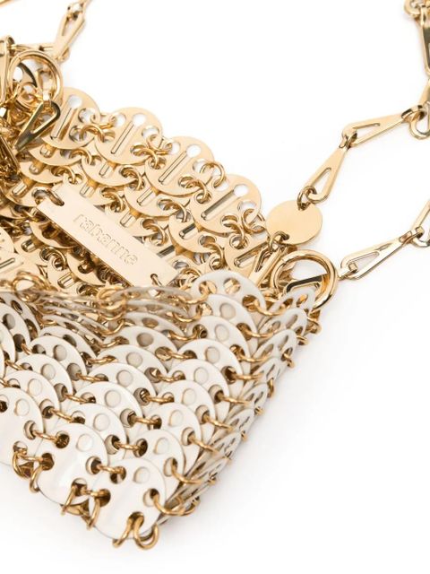 Rabanne Iconic 1969 mini bag - White