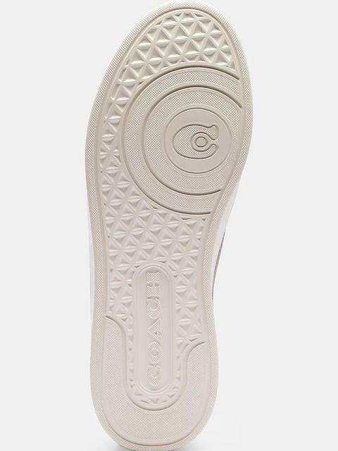 Coach sneakersy High Line damskie kolor beżowy CCN67