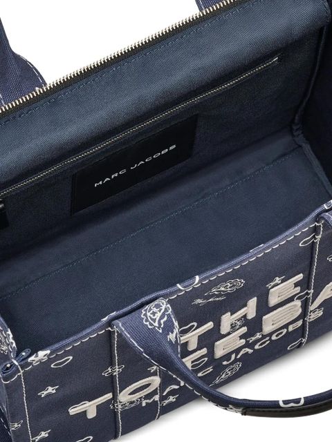 Marc Jacobs medium Tote bandana bag - Blue - zdjęcie produktu nr 2