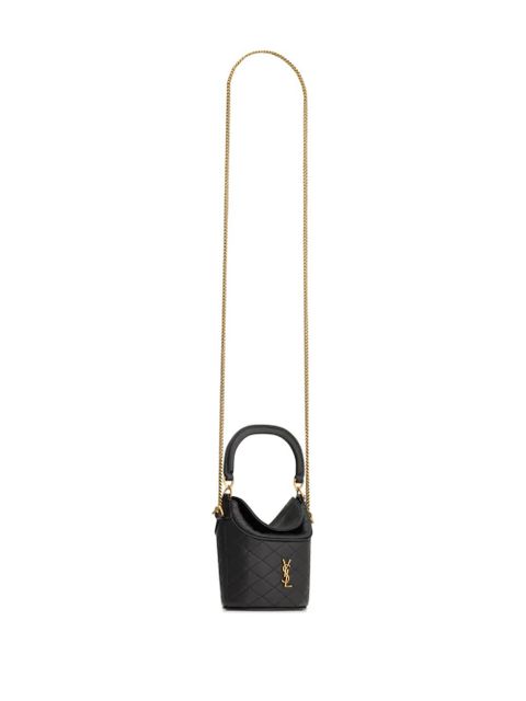 Saint Laurent Gaby quilted mini bag - Black
