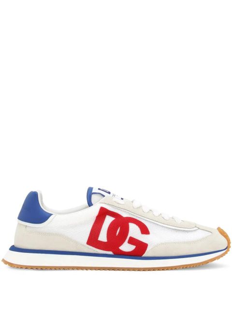 Dolce & Gabbana DG Cushion mixed-material sneakers - White - zdjęcie produktu nr 1