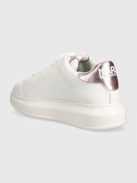 Karl Lagerfeld sneakersy skórzane KAPRI kolor biały KL62539F - zdjęcie produktu nr 2