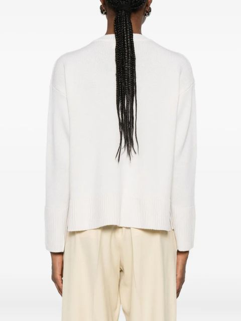 SOLOTRE V-neck cardigan - White