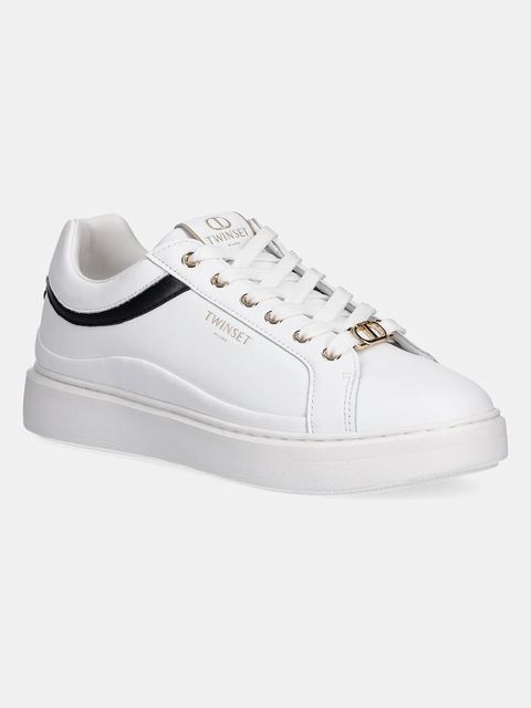 Twinset sneakersy damskie kolor biały 252TCP020 - zdjęcie produktu nr 1