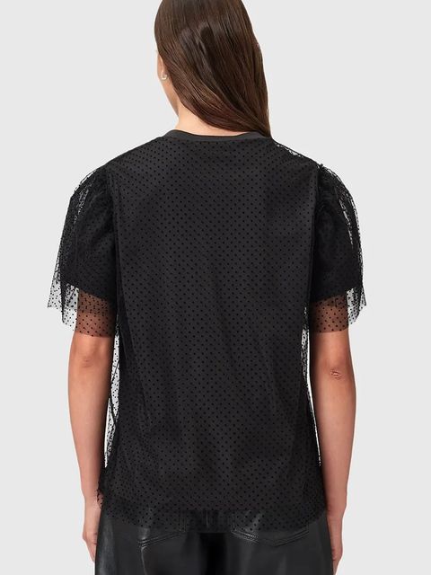 AllSaints t-shirt ROAR damski kolor czarny W075JD