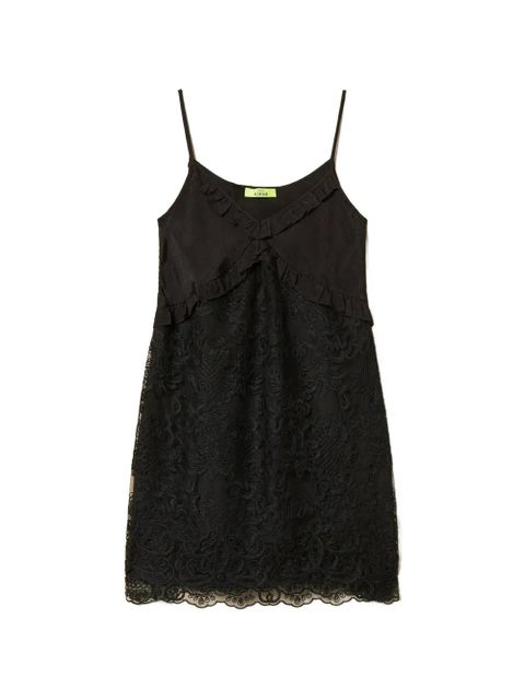TWINSET ruffled lace dress - Black - zdjęcie produktu nr 1