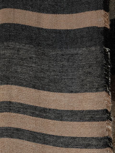 Weekend Max Mara szal AGALLO damski kolor czarny wzorzysty 2615541084600