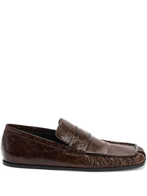 Jil Sander leather loafers - Brown - zdjęcie produktu nr 1
