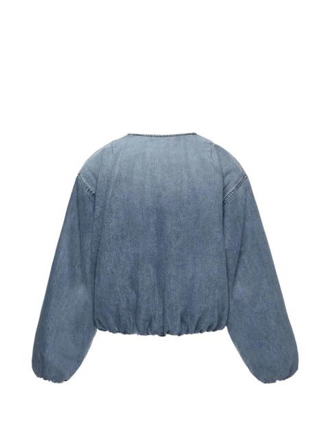 Magda Butrym zip denim jacket - Blue - zdjęcie produktu nr 2