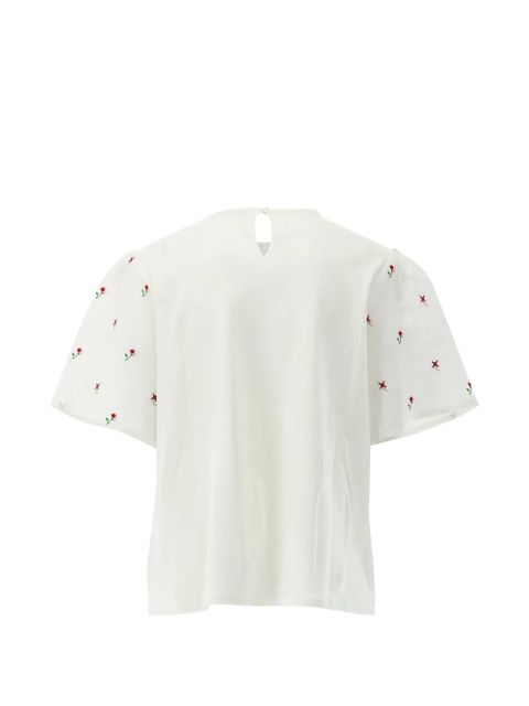 Weekend Max Mara floral embroidered top - White - zdjęcie produktu nr 2