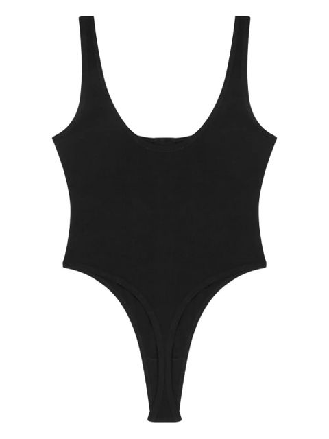 Versace logo-embroidered bodysuit - Black - zdjęcie produktu nr 2