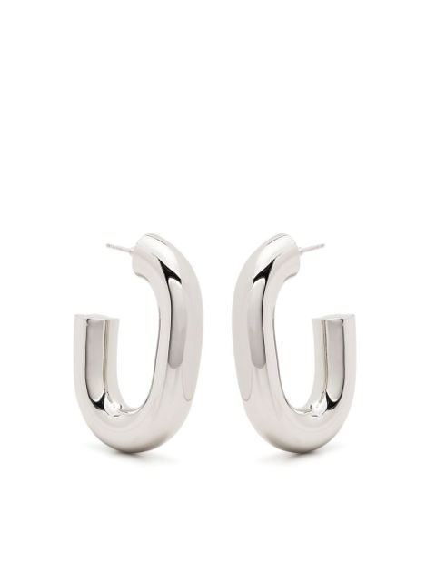 Rabanne XL Link hoop earrings - Silver - zdjęcie produktu nr 1