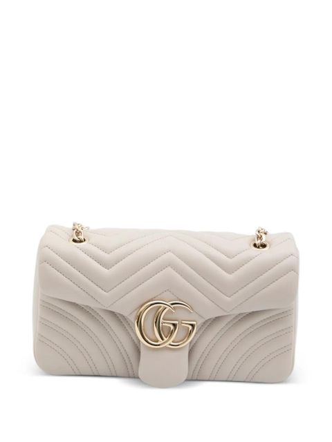Gucci small GG Marmont shoulder bag - Grey - zdjęcie produktu nr 1