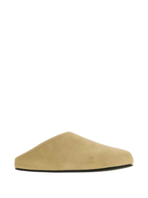 The Row Hudson leather slippers - Neutrals - zdjęcie produktu nr 2