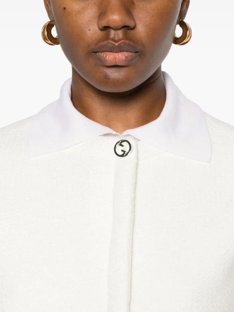 Gucci bouclé jacket - White