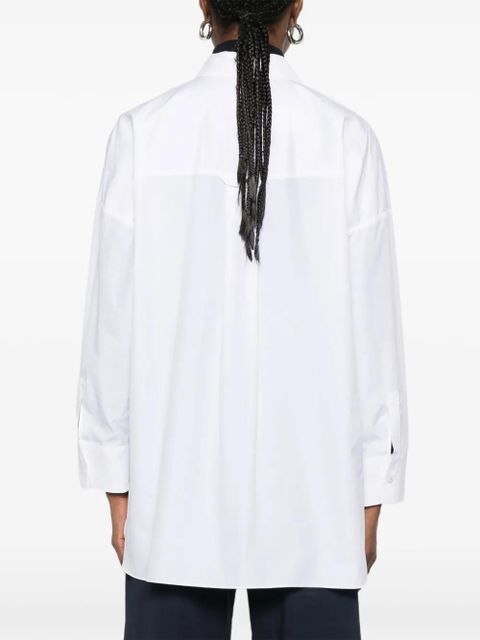 Max Mara pocket cotton shirt - White