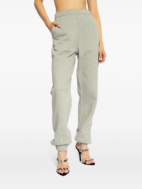 The Attico Penny cotton track pants - Grey
