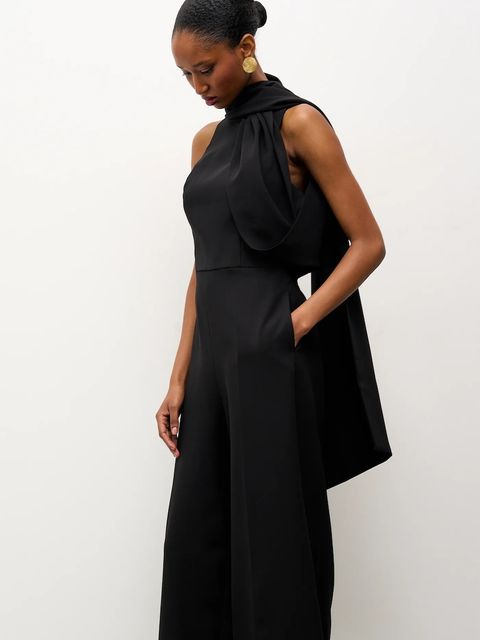 Answear.LAB kombinezon kolor czarny - zdjęcie produktu nr 1