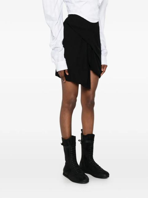 Vivienne Westwood Zora draped mini skirt - Black