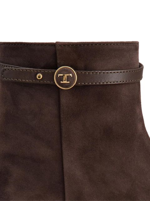 Tod's leather ankle boots - Blue