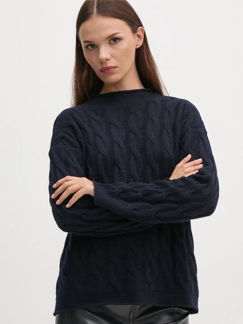 United Colors of Benetton sweter z domieszką wełny