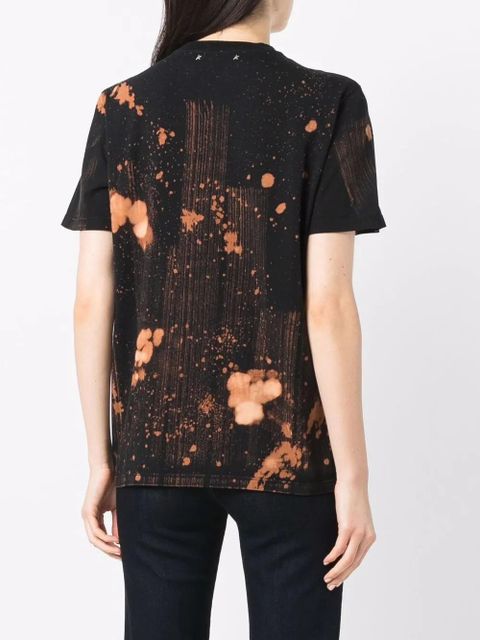 Golden Goose slogan-print T-shirt - Black