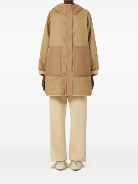 Weekend Max Mara WKDveranda hooded coat - Neutrals
