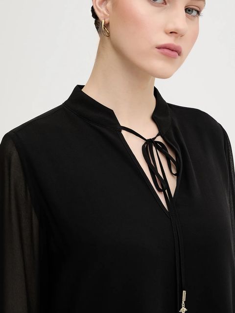 Joop! sukienka kolor czarny mini oversize 30101741