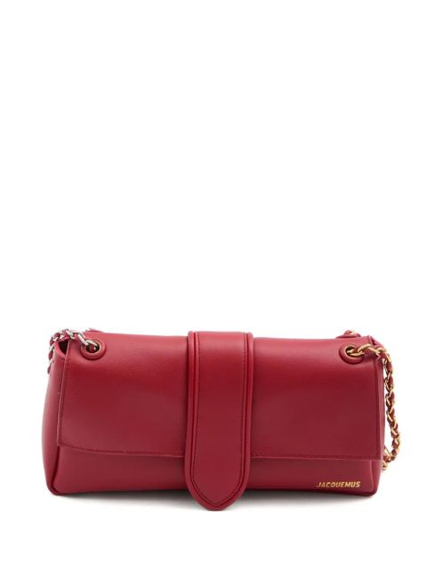 Jacquemus Le Bambino chain leather shoulder bag - Red - zdjęcie produktu nr 1