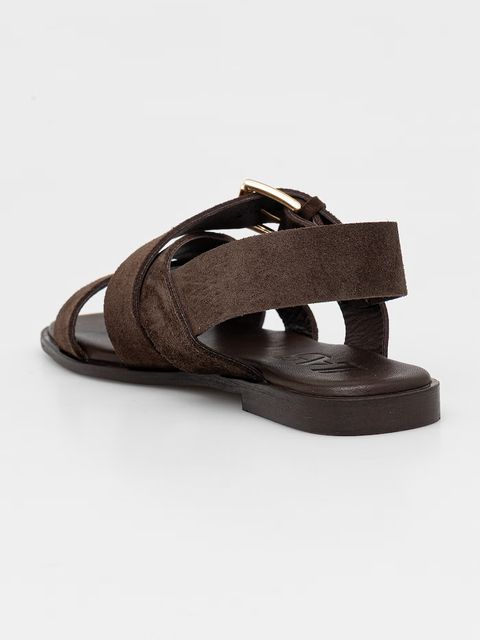 Answear.LAB sandały zamszowe - zdjęcie produktu nr 2