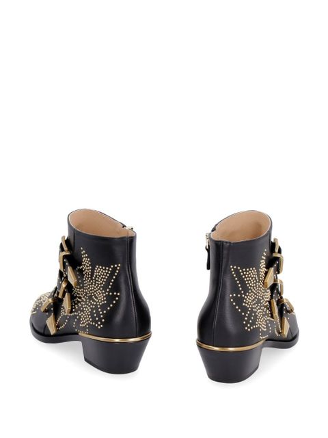 Chloé Susanna 30mm studded ankle boots - Black
