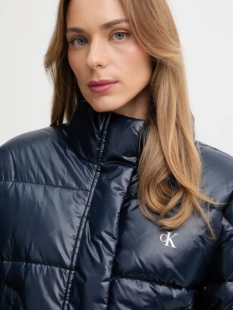 Calvin Klein Jeans kurtka kolor granatowy zimowa LV047D504G - zdjęcie produktu nr 2